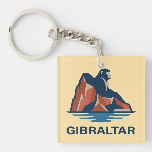 Llavero Rock of Gibraltar (Frente)