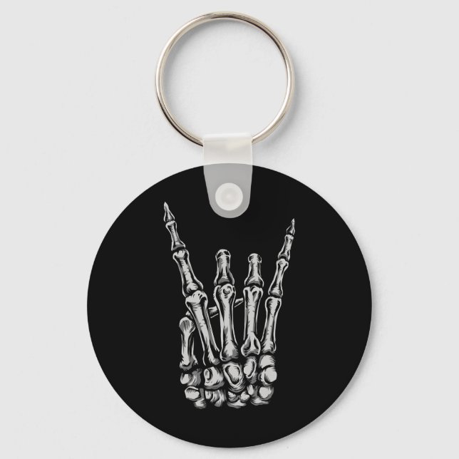 Llavero Rock on Band Tees For Women Rock and Rols For Me (Anverso)