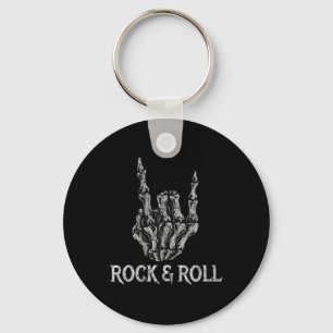 Llavero Rock on Band Tees For Women Rock and Rols For Me