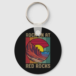 Llavero Rock On en Red Rocks Senderismo al Aire Libre Band