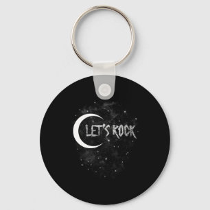 Llavero Rock On Rock Star Moon Con Prohibición De Conciert