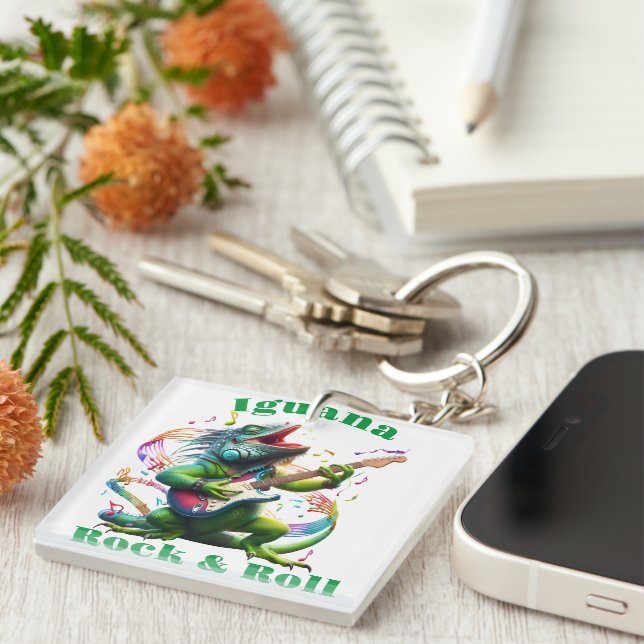 Llavero Rock & Rollo de los habitantes de Iguana (Frente Derecha)