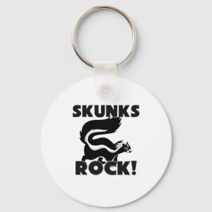 Llavero Rock Skunks
