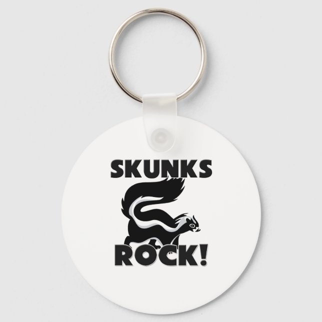 Llavero Rock Skunks (Anverso)