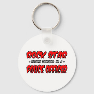 Llavero Rock Star...Police Officer