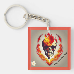 Llavero "Rock The Flames"