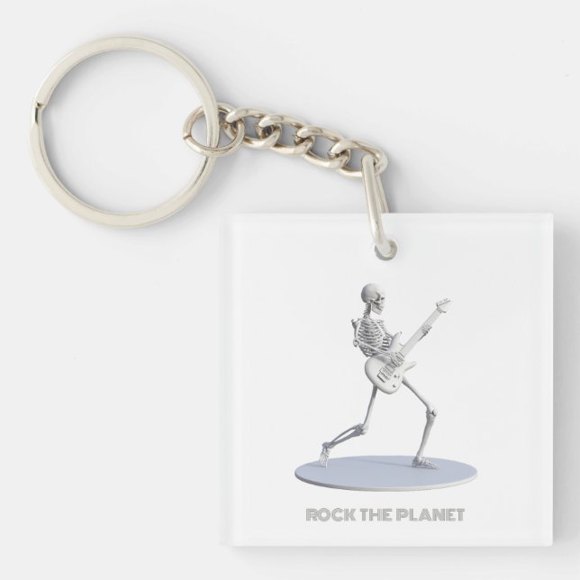 Llavero Rock the Planet (Frente)