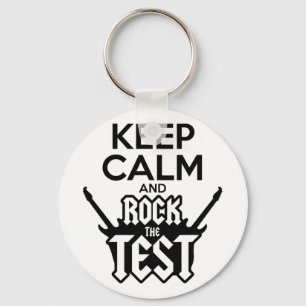 Llavero Rock The Test Day Teacher Testing Idea School