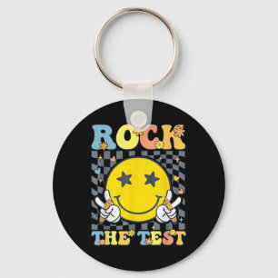 Llavero Rock The Test Testing Day Teacher