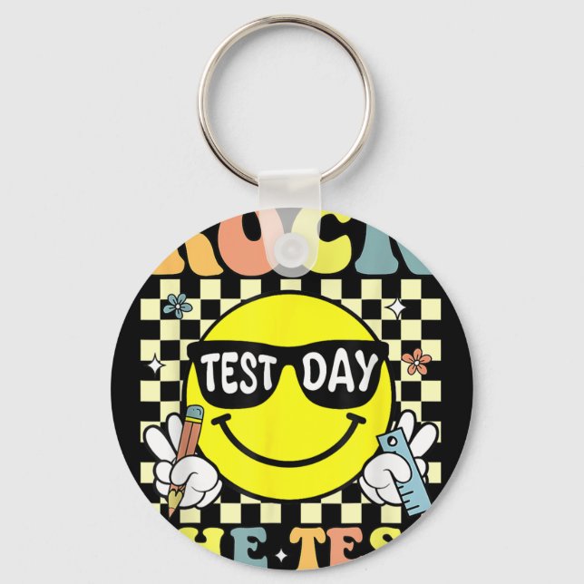 Llavero Rock The Test Testing Motivational Teacher (Anverso)