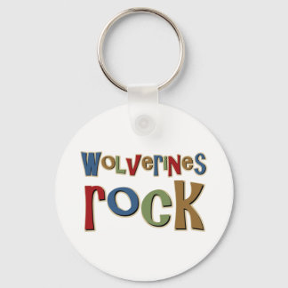 Llavero Rock Wolverines