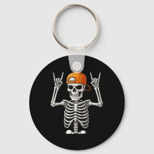 Llavero Rocker Skeleton Hand Rock On Costume Funny Hallowe