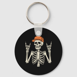 Llavero Rocker Skeleton Rock On Hand Halloween Skeleton Me