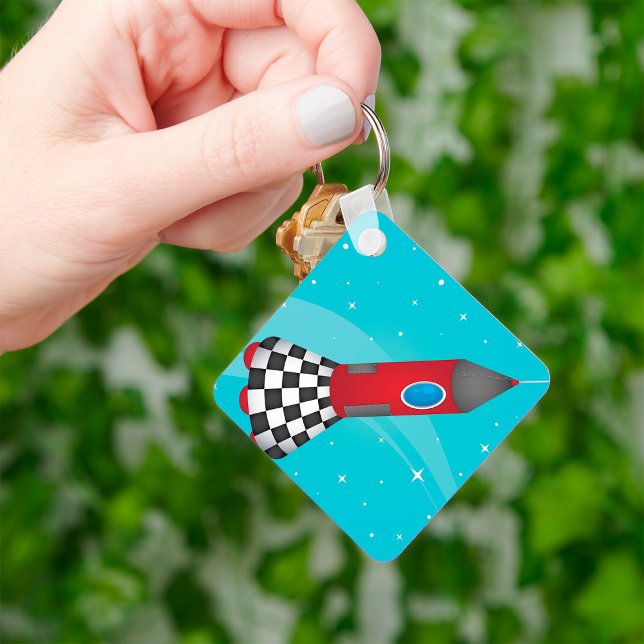 Llavero Rocket In Space Keychain (Subido por el creador)