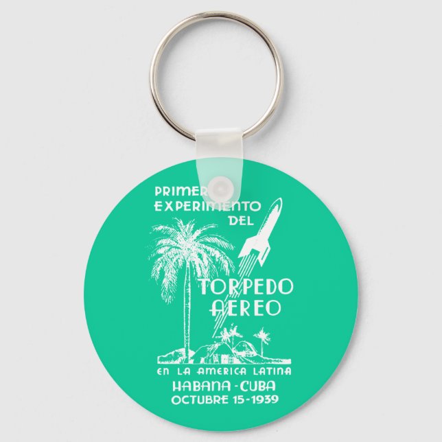 Llavero Rocket Mail Cubano de 1939 (Anverso)