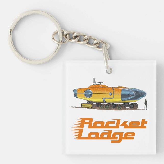 Llavero RocketLodge - Keychain (Frente)