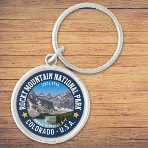 Llavero Rocky Mountain Landscape – Travel Photography 