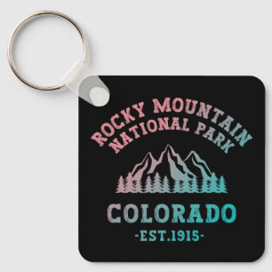 Llavero Rocky Mountain National Park Colorado USA Gradient