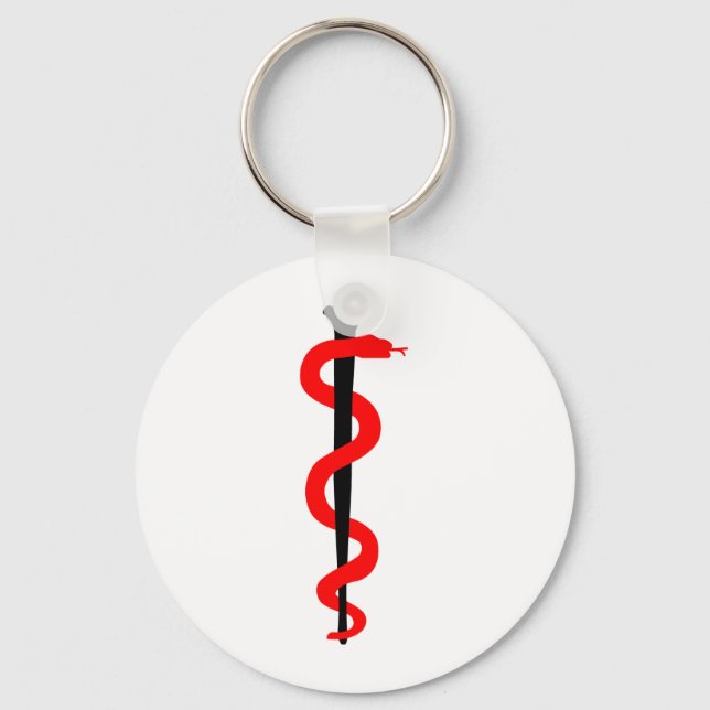 Llavero Rod de Asclepio (Anverso)