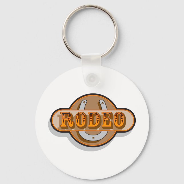 Llavero Rodeo Horseshoe (Anverso)