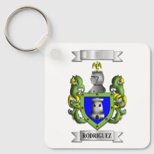 Llavero Rodriguez Apellido y Escudo