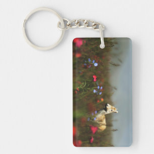 Llavero Roe in a Meadow Acrylic Keychain