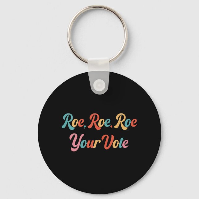Llavero roe roe roe tu voto 75 (Anverso)