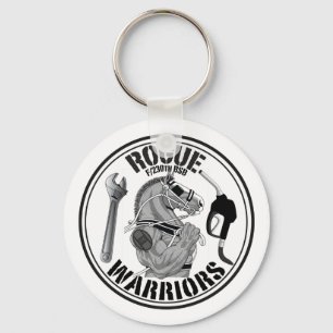Llavero Rogue Warrior B&W Keychain