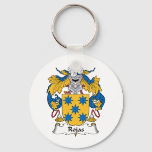 Llavero Rojas Family Crest