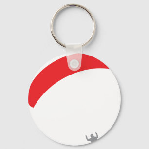 Llavero rojo del ala flexible - paragliding