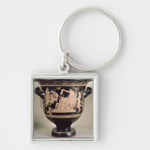 Llavero Rojo-figura krater del ático que representa