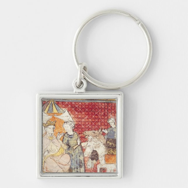 Llavero Roland que hace una oferta adiós a Carlomagno (Frente)