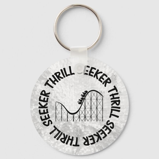 LLAVERO ROLLER COASTER THRILL SEEKER (Anverso)