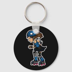 Llavero Roller Derby Jammer