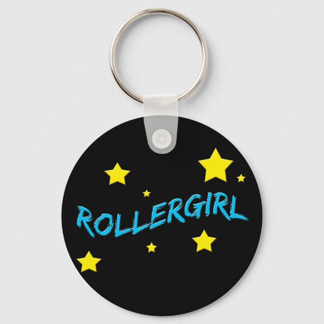 Llavero Roller Girl (Anverso)