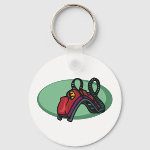 Llavero Rollercoaster Tema Park Ride Keychain