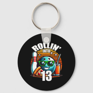 Llavero Rollin en 13 Bowling Birthday Party 13th Birthda