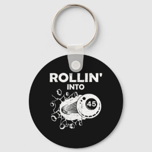 Llavero Rollin en 45 Billetes 45º Bil Flaming