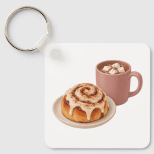 Llavero Rollo de canela y cacao