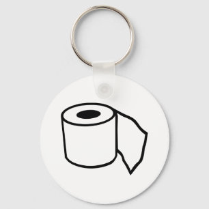 Llavero Rollo del papel higiénico