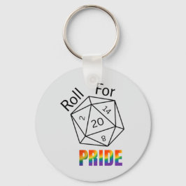 Llavero Rollo para la cadena de claves del Orgullo