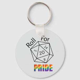 Llavero Rollo para la cadena de claves del Orgullo