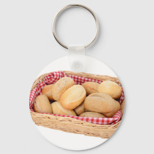 Llavero Rollos de pan recién hechos