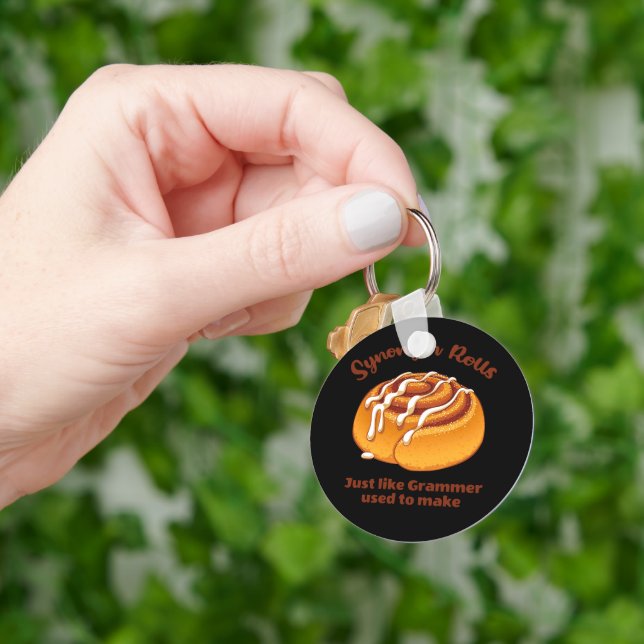 Llavero Rollos de sinónimo como Grammer solía hacer (Mano)