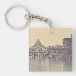 Llavero Roma Antigua Castillo del Tíber y Arte Vaticano