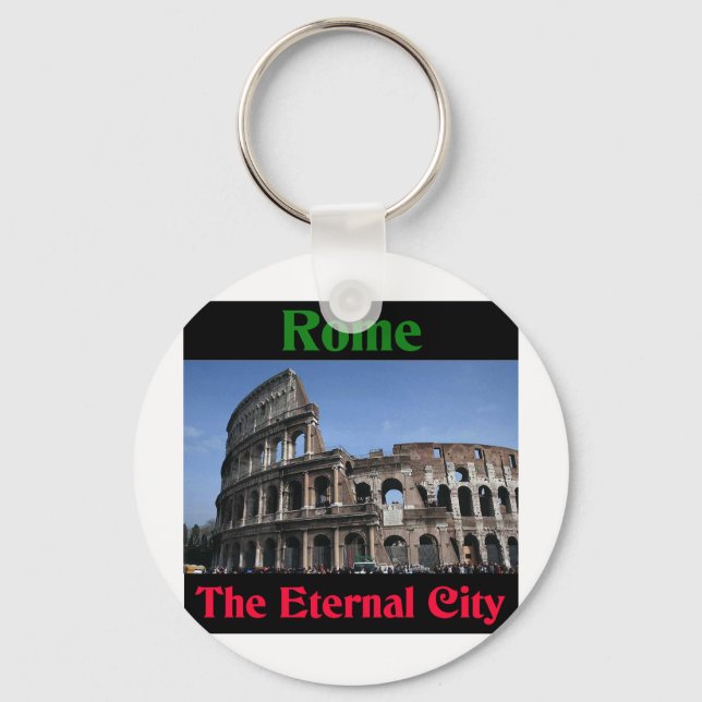 Llavero Roma La Ciudad Eterna. (Anverso)