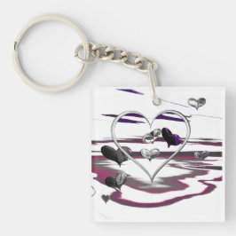 Llavero Romance futurista