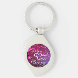 Llavero Romantic Quote Metal Keychain Small Valentine's