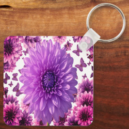 Llavero Romantic Rosy Floral