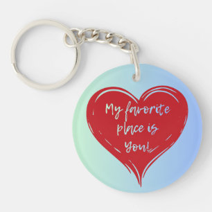 Llavero romántico